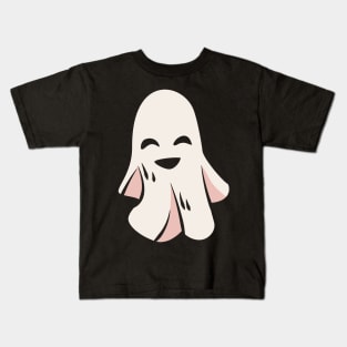 smiley Halloween ghost Kids T-Shirt